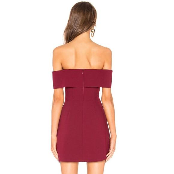 By the Way X Revolve Aubrey Off Shoulder Dress NWT Size Small - Picture 3 of 3